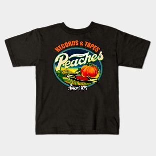 Peaches Records & Tapes // 70s Vintage Kids T-Shirt
